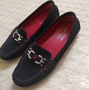 Donald Pliner Women 8 Suede Leather Driving Mocs